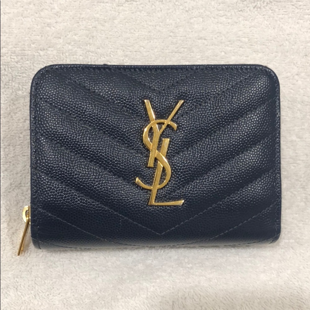 Ysl compact wallet